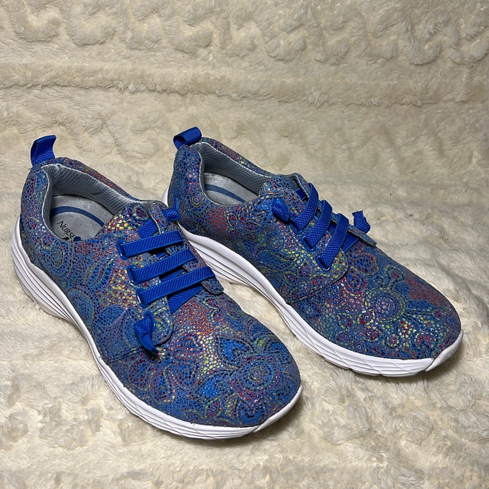 Align Stretch-Lace Leather Sneakers - Velocity